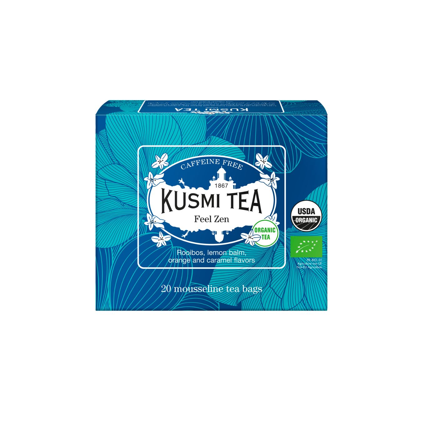 Fallon & Byrne: Kusmi Organic Feel Zen Tea 20 Bags Box