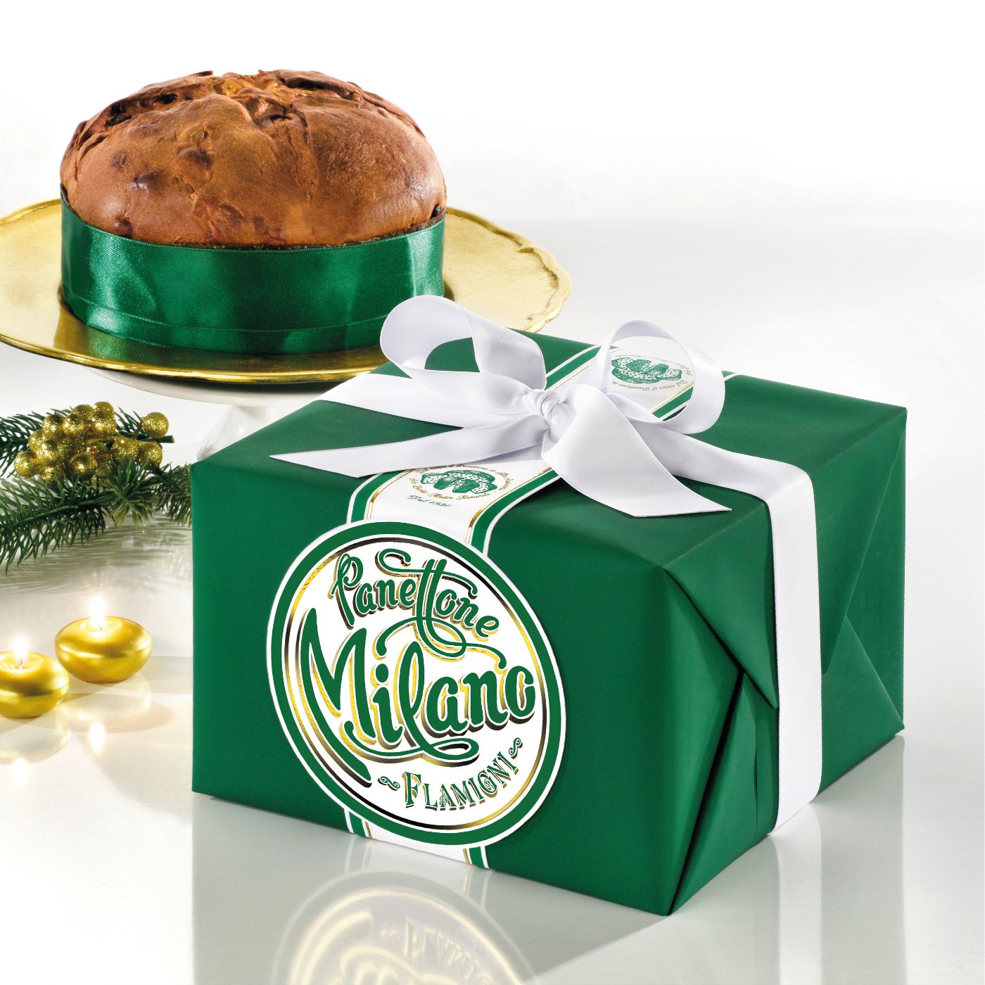 Panettone Gran Pistacchio Flamigni