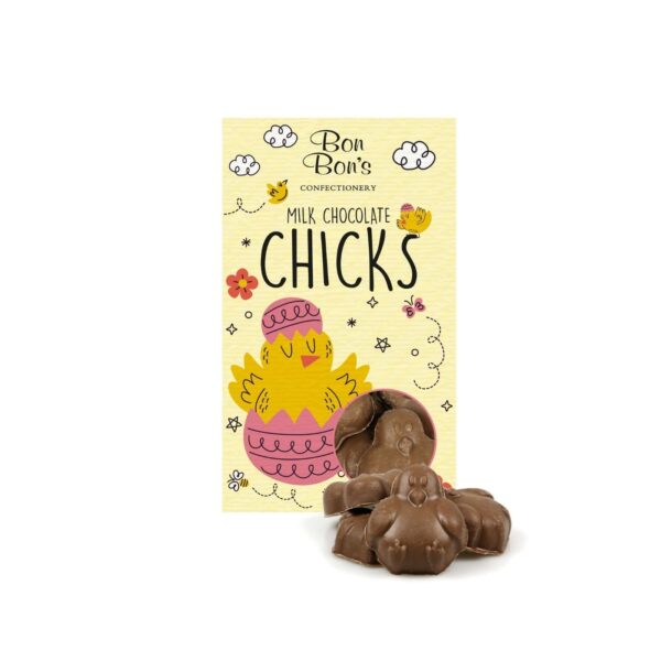 Easter chocolate chickens