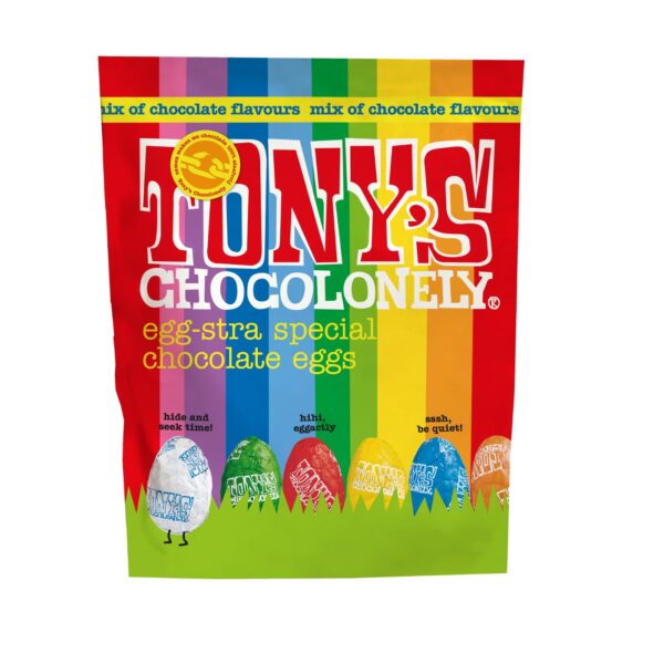 Tony's Chocolonely Mix Flavour Easter Eggs