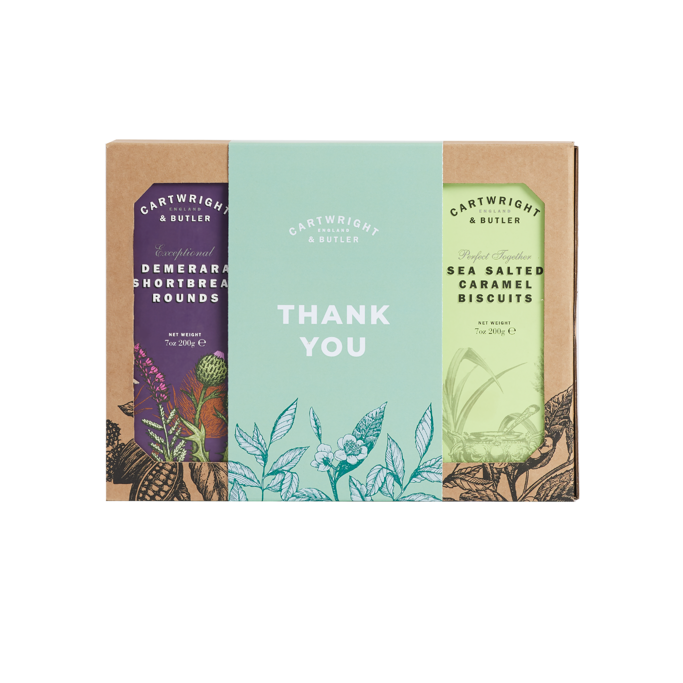 Cartwright & Butler Trio Of Biscuits - Thank You Gift Set | Fallon & Byrne