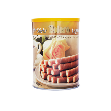 BOLERO CAPPUCCINO WAFER STICKS TIN