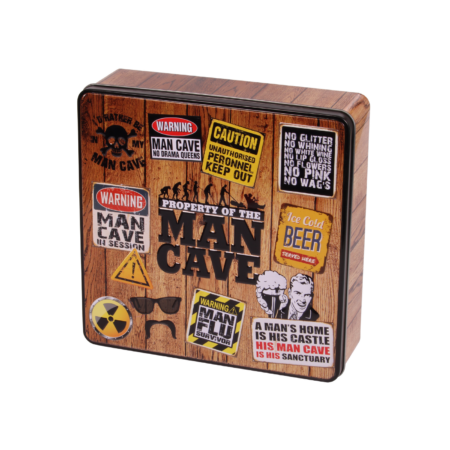 BRAMBLE Man Cave Tin Biscuits