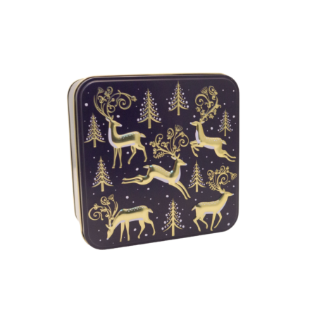 BRAMBLE reindeer Tin Biscuits