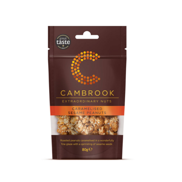 CAMBROOK CARAMELISED SESAME PEANUTS