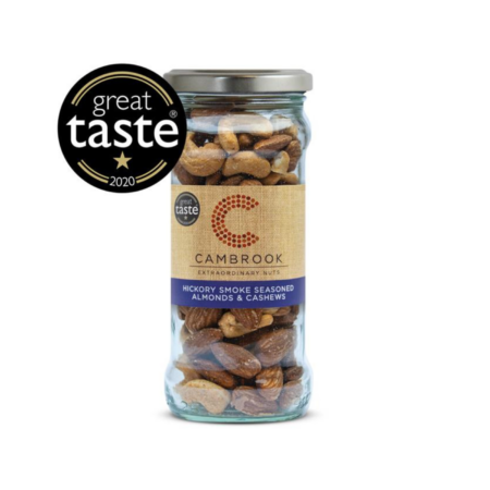 CAMBROOK HICKORY SMOKED ALMONDS