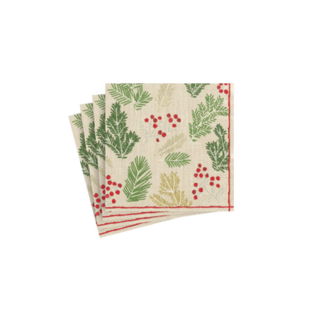 CASPARI SPRINGS & BERRIES NAPKIN