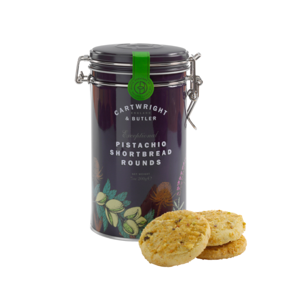 C&B Piscthio Shortbreads Tin