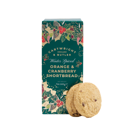 C&B Spiced Orange Cranberry Shortbread