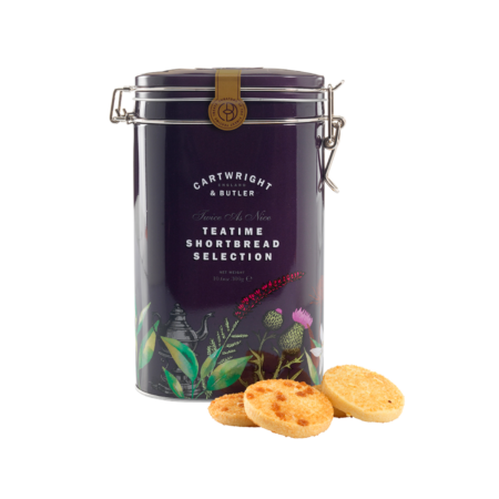 C&B Tea Time Shortbread Selection Tin