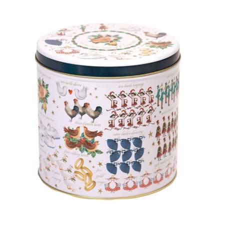 FARMHOUSE 12 DAYS OF CHRISTMAS TIN