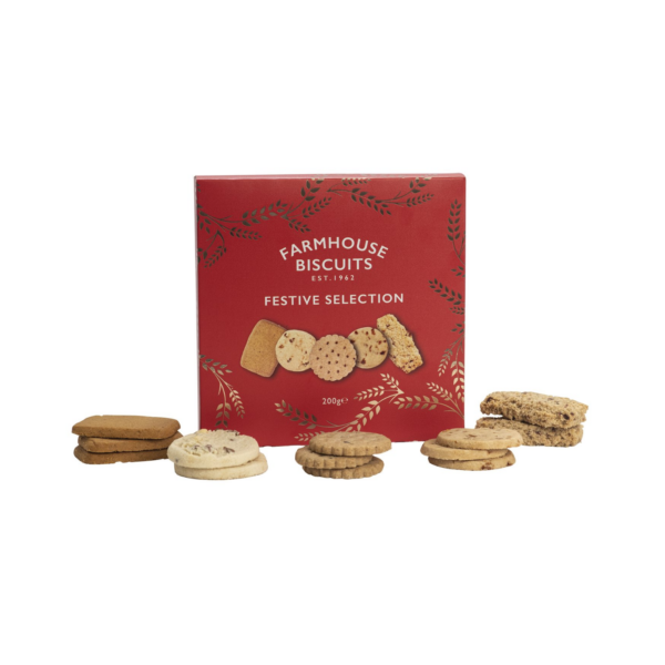 FARMHOUSE RED FESTIVE SELECTION BOX