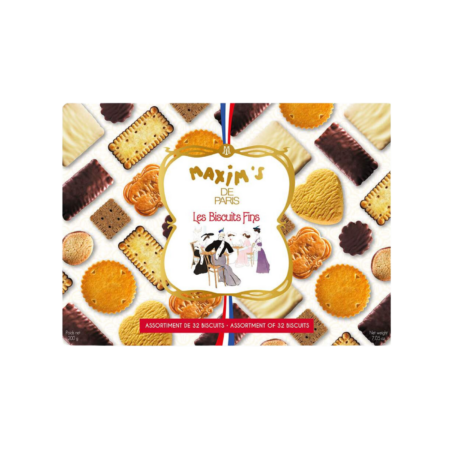 MAXIMS 32 FINE ASSORTED BISCUITS BOX