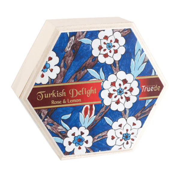 TRUEDE WOODEN ROSE LEMON TURKISH DELIGHT